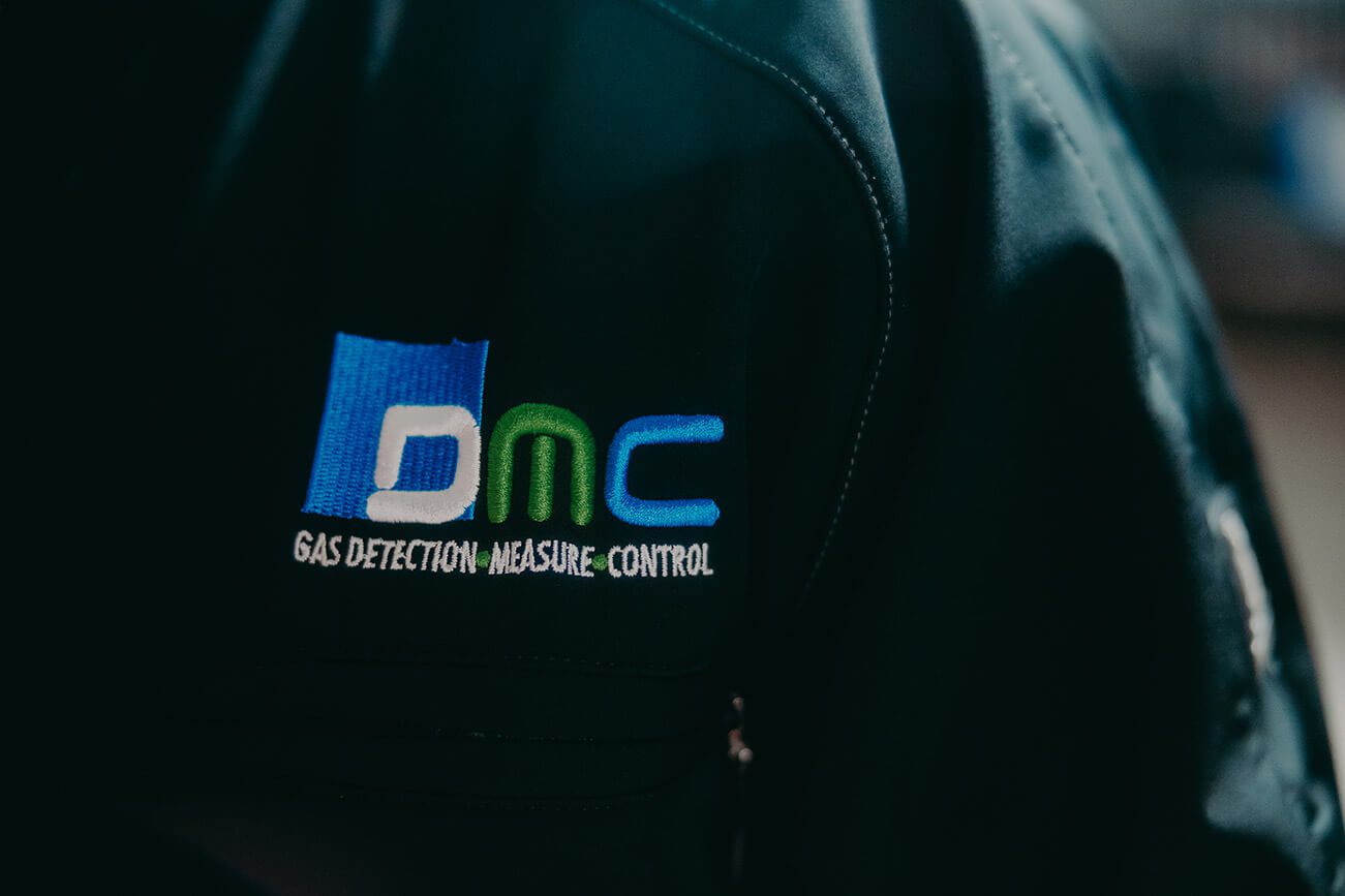 Logo Dmc Gas Detection Veste Technicien